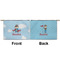 Airplane & Pilot Small Zipper Pouch Approval (Front and Back)