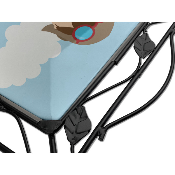 Airplane & Pilot Square Trivet - Detail