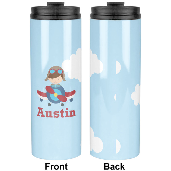 Airplane & Pilot Stainless Steel Tumbler - Apvl
