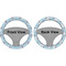 Airplane & Pilot Steering Wheel Cover- Front and Back