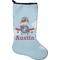 Airplane & Pilot Holiday Stocking - Neoprene (Personalized)
