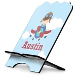 Airplane & Pilot Stylized Tablet Stand (Personalized)