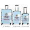 Airplane & Pilot Suitcase Set 1 - APPROVAL