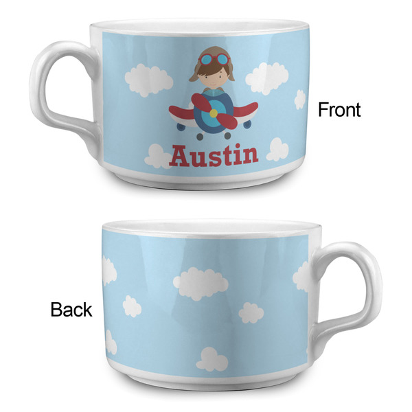 Airplane & Pilot Tea Cup - Single Apvl