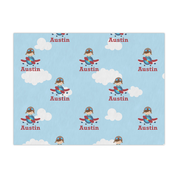Custom Airplane & Pilot Tissue Paper Sheets - Large - Heavyweight (Personalized)