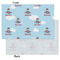 Airplane & Pilot Tissue Paper - Heavyweight - Small - Front & Back