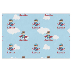 Airplane & Pilot X-Large Tissue Papers Sheets - Heavyweight (Personalized)