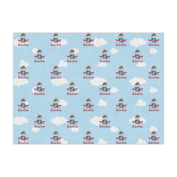 Custom Airplane & Pilot Tissue Paper Sheets - Large - Lightweight (Personalized)