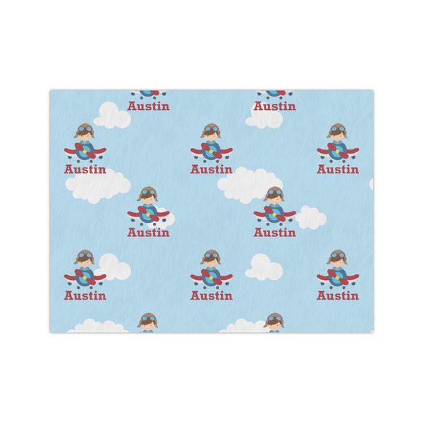 Custom Airplane & Pilot Tissue Paper Sheets - Medium - Lightweight (Personalized)