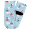 Airplane & Pilot Toddler Ankle Socks - Single Pair - Front and Back