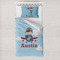 Airplane & Pilot Toddler Bedding w/ Name or Text