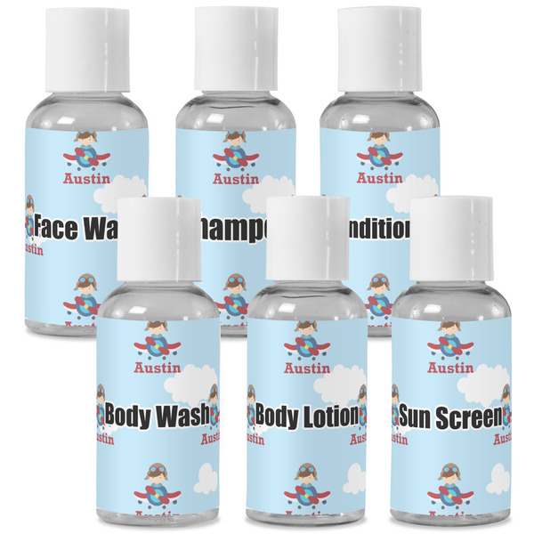 Custom Airplane & Pilot Travel Bottles (Personalized)