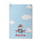 Airplane & Pilot Waffle Weave Golf Towel (Personalized)