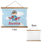 Airplane & Pilot Wall Hanging Tapestry - Landscape - APPROVAL
