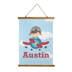 Airplane & Pilot Wall Hanging Tapestry (Personalized)