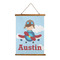 Airplane & Pilot Wall Hanging Tapestry (Personalized)