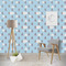 Airplane & Pilot Wallpaper & Surface Covering (Peel & Stick - Repositionable)