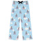 Airplane & Pilot Womens Pajama Pants - XS (Personalized)