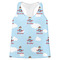 Airplane & Pilot Womens Racerback Tank Top - X Small (Personalized)