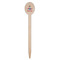 Airplane & Pilot Wooden Food Pick - Oval - Single Pick