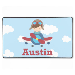 Airplane & Pilot XXL Gaming Mouse Pad - 24" x 14" (Personalized)