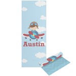 Airplane & Pilot Yoga Mat - Printable Front and Back (Personalized)
