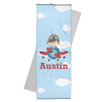 Airplane & Pilot Yoga Mat Towel (Personalized)