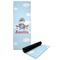 Airplane & Pilot Yoga Mat with Black Rubber Back Full Print View