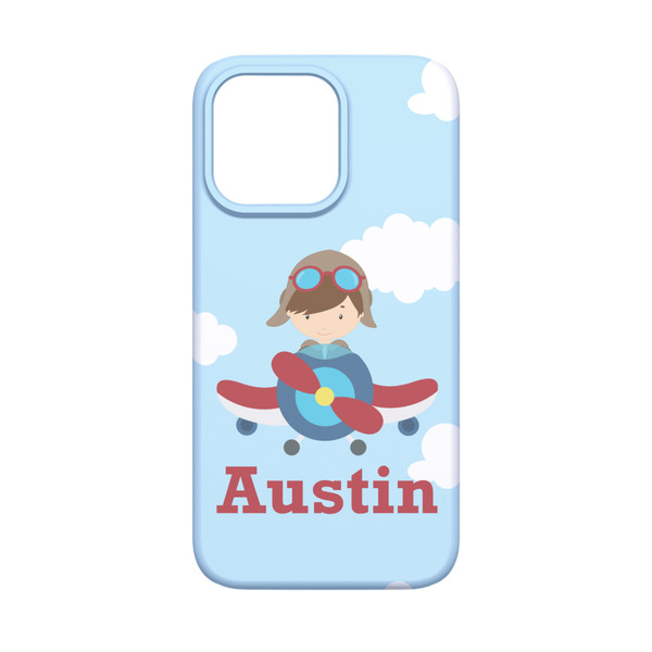 Airplane & Pilot iPhone 13 Mini Case - Back