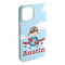 Airplane & Pilot iPhone 15 Pro Max Case - Angle