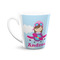 Airplane & Girl Pilot 12 Oz Latte Mug - Front