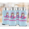 Airplane & Girl Pilot 12oz Tall Can Sleeve - Set of 4 - LIFESTYLE
