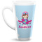 Airplane & Girl Pilot 16 Oz Latte Mug - Front