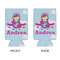 Airplane & Girl Pilot 16oz Can Sleeve - APPROVAL