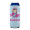 Airplane & Girl Pilot 16oz Can Sleeve - FRONT (on can)