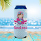 Airplane & Girl Pilot 16oz Can Sleeve - LIFESTYLE