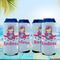 Airplane & Girl Pilot 16oz Can Sleeve - Set of 4 - LIFESTYLE