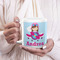 Airplane & Girl Pilot 20oz Coffee Mug - LIFESTYLE