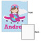 Airplane & Girl Pilot 20x24 - Matte Poster - Front & Back