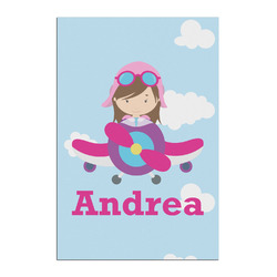 Airplane & Girl Pilot Posters - Matte - 20x30 (Personalized)