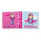 Airplane & Girl Pilot 3-Ring Binder Approval- 2in