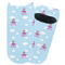 Airplane & Girl Pilot Adult Ankle Socks (Personalized)