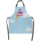 Airplane & Girl Pilot Apron - Flat with Props (MAIN)