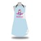 Airplane & Girl Pilot Apron w/ Name or Text