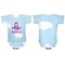 Airplane & Girl Pilot Baby Bodysuit Approval