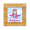 Airplane & Girl Pilot Bamboo Trivet with Ceramic Tile Insert (Personalized)