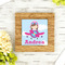 Airplane & Girl Pilot Bamboo Trivet with 6" Tile - LIFESTYLE