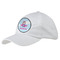Airplane & Girl Pilot Baseball Cap - White (Personalized)