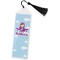 Airplane & Girl Pilot Book Mark w/Tassel (Personalized)