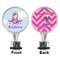 Airplane & Girl Pilot Bottle Stopper - Front and Back